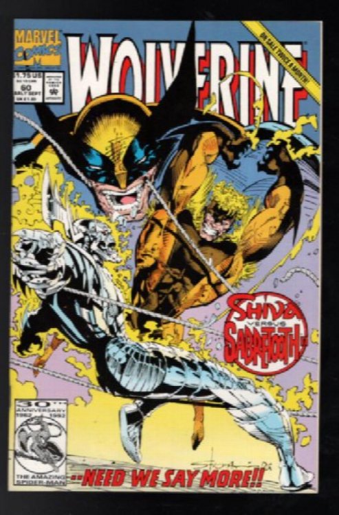 Wolverine #60 KEY 1st Appearance Of Kestral, John Wraith Weapon X Test Subject