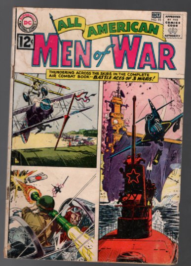 All American men of war #93