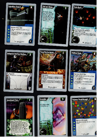 Net Runner cards: (Lot of 28)