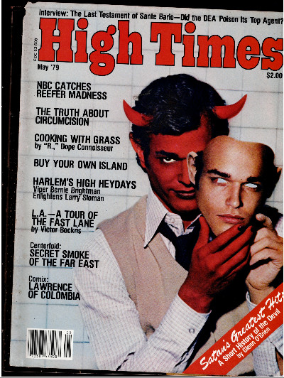 MAY 1979 HIGH TIMES MAGAZINE #45, HISTORY OF THE DEVIL
