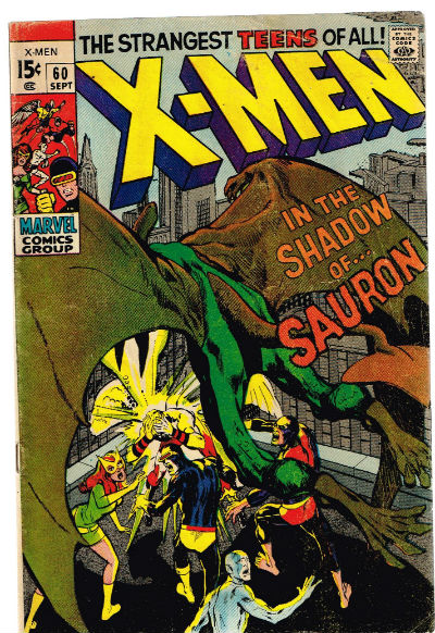 UNCANNY X-MEN #60 VG+ 1963-2011 VOLUME 1 MARVEL