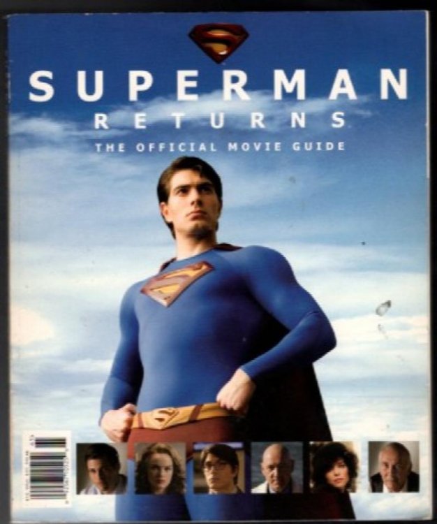 Superman Returns The Official Movie Guide - Photo Cover Brandon Routh - 2006