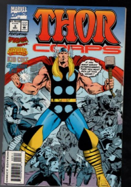 THOR CORPS #1 and #3 Marvel (1993) (2 of 4) High Grade Beta Ray Bill