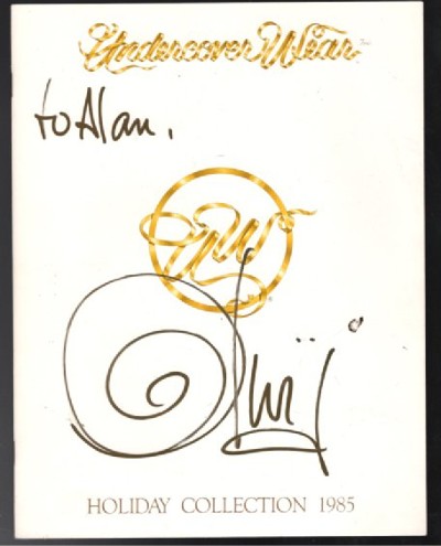 Dedicated to my favorite Ztranny, Alan,signed