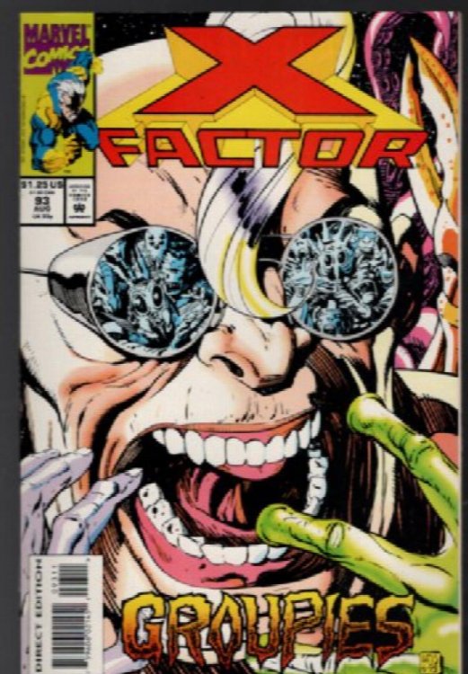 X-Factor #93, #94 ,#95 and #96 Direct Market Edition