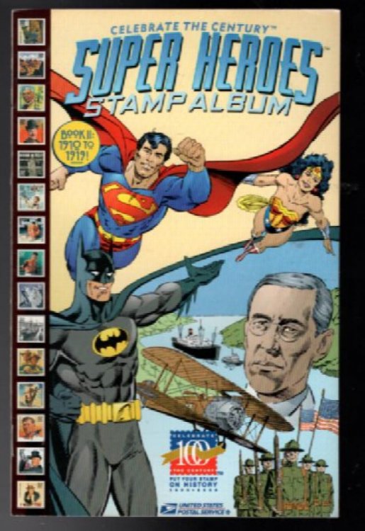 Super Heroes Stamp Album Celebrate the Century (1998) #2