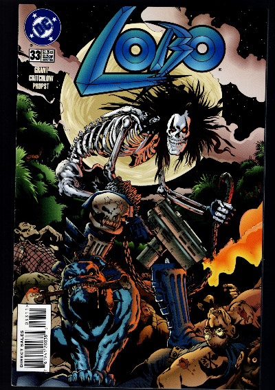 Lobo (1993) #33 Carl Critchlow Cover Alan Grant Story