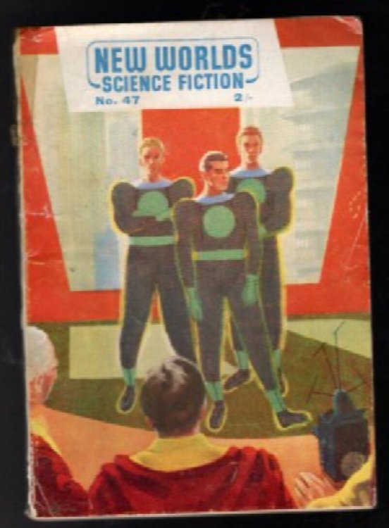 UK Digest Magazine NEW WORLDS SCIENCE FICTION No. 47, May 1956 John Brunner
