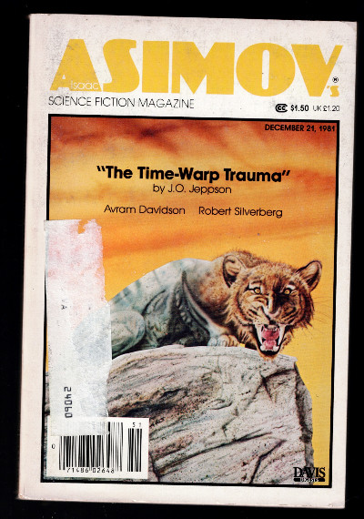Isaac Asimov's Science Fiction Magazine: November 23, Dec 1981 JEPPSON / DAVIDSON / SILVERBERG