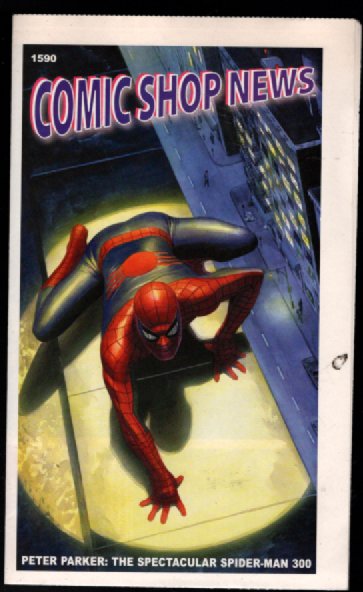 Comic Shop news 2 issues #1585 and #1590: Spiderman covers