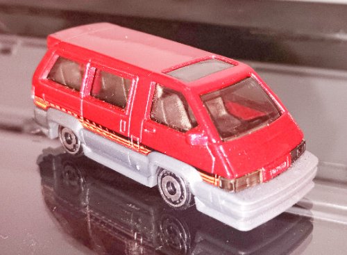 2022 Hot Wheels #173 HW J-Imports 7/10 1986 TOYOTA VAN Dark Red/Gray w/AD Spokes