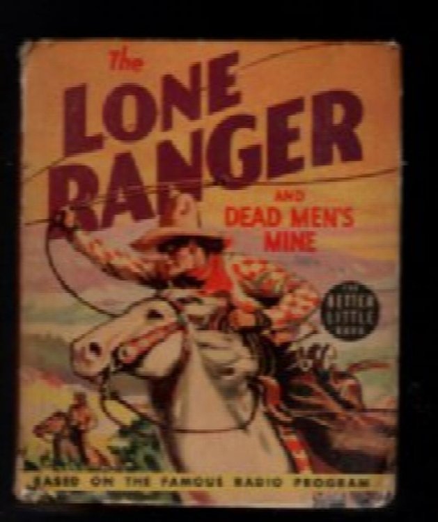 The Lone Ranger Follow Thru (1941) Fine, Big Little Book