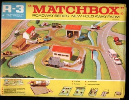 Matchbox Cardboard r3 ROADWAY SERIES- foldaway farm