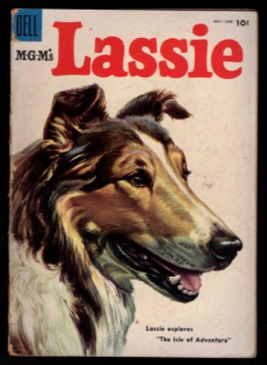 MGM's Lassie #22 (May-Jun 1955, Dell) - Good/Very Good