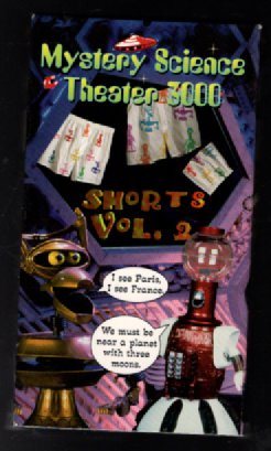 VHS Mystery Science Theater 3000 Shorts Vol. 2 VHS Tape VCR Camp Rhino