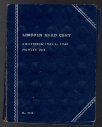 Lincoln Head Cent Collection 1909 to 1940: Number One