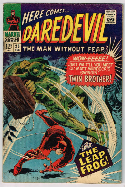 DAREDEVIL #25 1967,Feb.