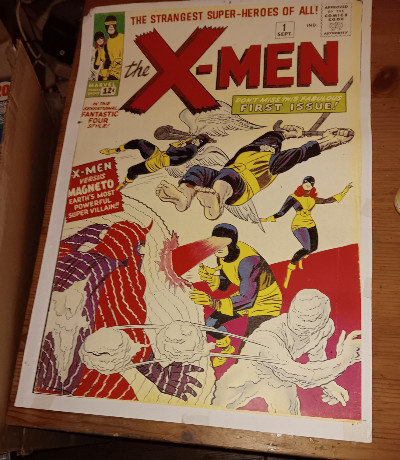 X-Men Issue #1 Marvel Wall Poster