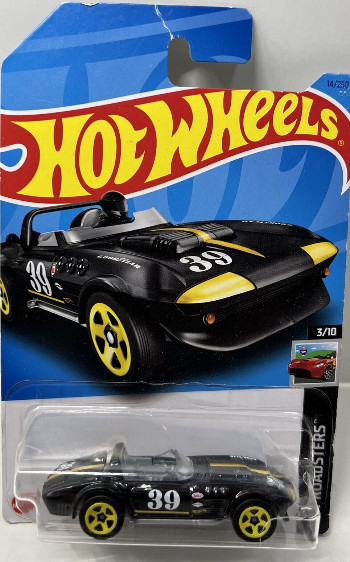 Hot Wheels 14/250 Corvette Grand Sport Roadster Black HW Roadsters