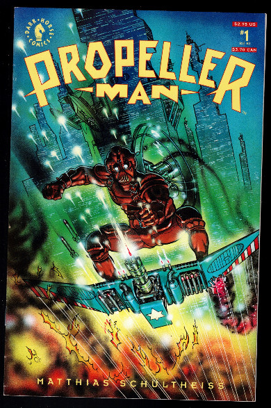Propeller Man #1 1993 Dark Horse Comics Combined Shipping B&B