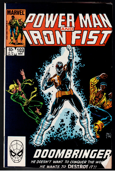 Powerman And Iron Fist 103 1983 Marvel Comic Doom Bringer