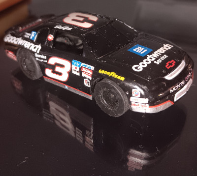 Custom TYCO 440-X2 LUMINA, DALE EARNHARDT GOODWRENCH SERVICE # 3, slot car