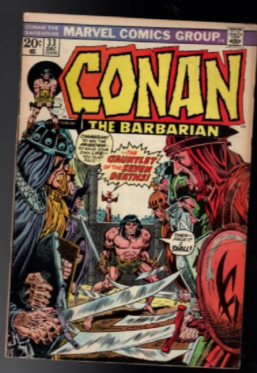 Conan The Barbarian #33 - 3rd Appearance of Red Sonja
