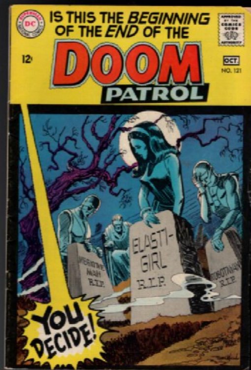 DOOM PATROL (1964 Series) (DC) #121 Very Good