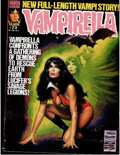 Vampirella #73 Warren 1978 Vampi Horror Comic Book Magazine