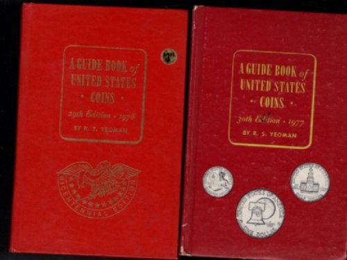 A Guide Book of United States Coins 2018: The Official Red Book, Hardcover.<br/>2 books 1976 and 1977
