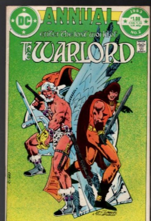 Warlord Annual #1 and #2 Direct Edition (1983)