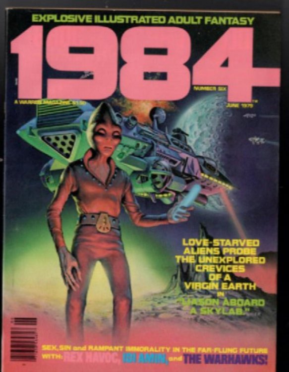1984 ISSUE 6 *NICE COPY* ILLUSTRATED ADULT FANTASY WARREN CORBEN