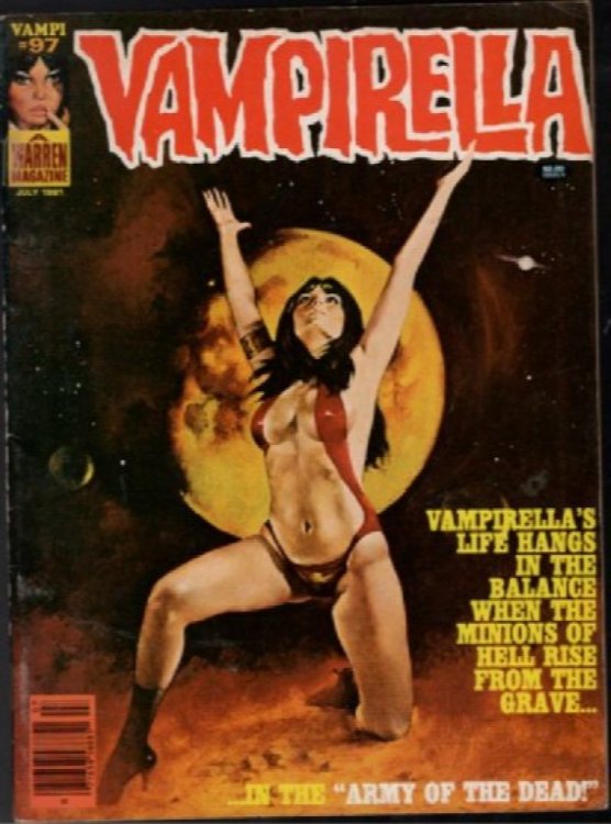 Vampirella Warren Magazine July 1981 Vampi #97 