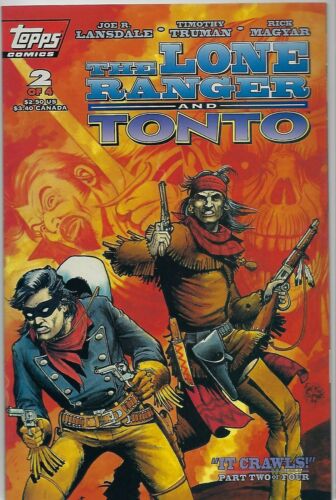 The Lone Ranger and Tonto : It Crawls # 2,#3 and #4 of 4 !!! Topps Comics