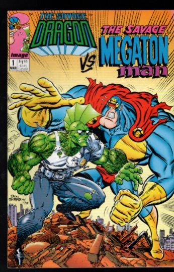 Savage Dragon vs. Savage Megaton Man