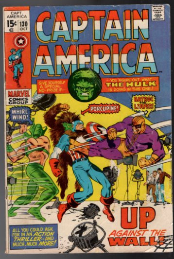 Captain America #130