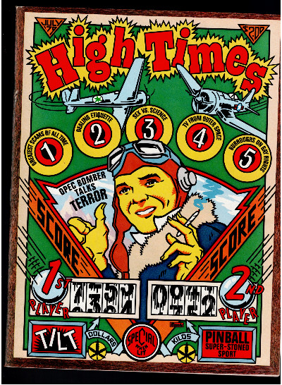 HIGH TIMES OPEC BOMBER VINTAGE JULY 1979 MARIJUANA MAGAZINE