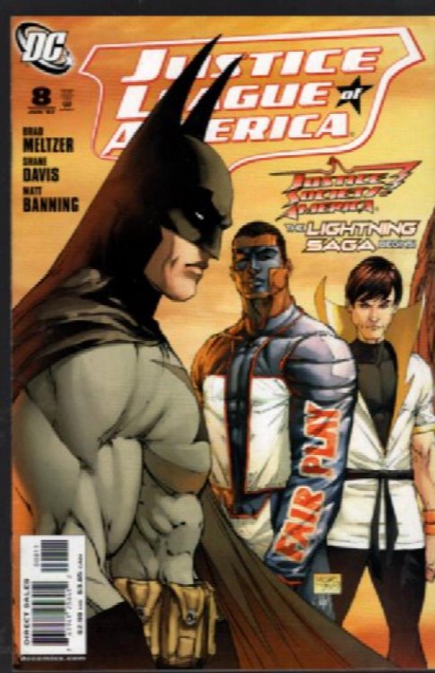 Justice League of America #8 Michael Turner Cover (2007)
