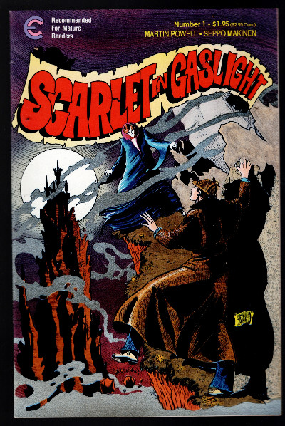 SCARLET IN GASLIGHT #1 HIGH GRADE ETERNITY COMIC BOOK