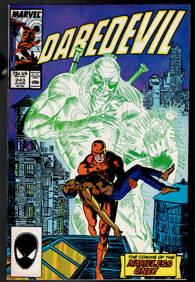 Daredevil #243 Direct Marvel Comics 1987 Kingpin Matt Murdock Foggy Karen