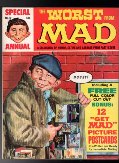 Vintage Mad Magazine.12th Annual Edition.THE WORST from MAD