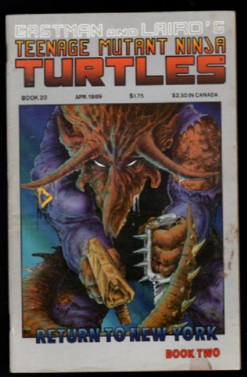 Teenage Mutant Ninja Turtles #20 - - Mirage Studios 1989 - TMNT