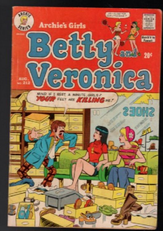 Archie's Girls Betty and Veronica #190