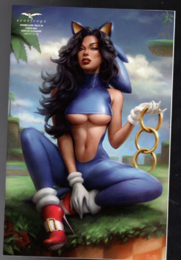 Grimm Fairy Tales #30 Labor Day Sonic Hedgehog Cosplay Exclusive LE: 350