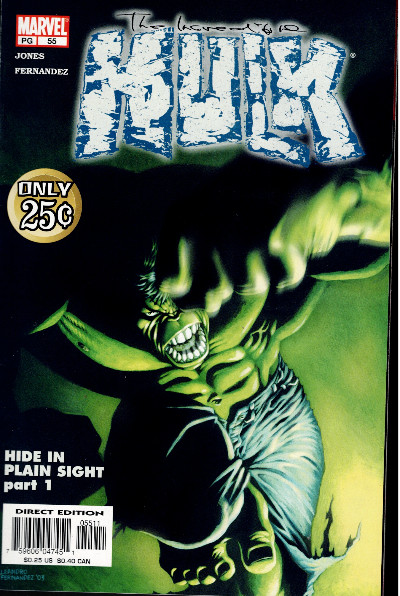 THE INCREDIBLE HULK 55 Marvel Comic 2003 Vol. 2