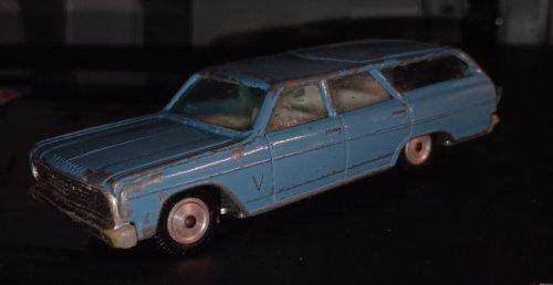 Vintage Gamda Koor Sabra 8100 Chevelle Station Wagon Blue