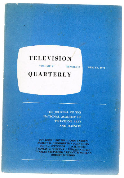 Television Quarterly Vol.Xl,#2,winter 1974