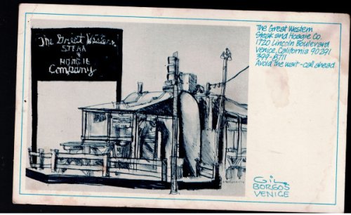 The Great Western Steak and Hoagie Company Postcard plus 4 more from Gil Borgos