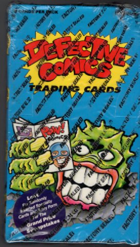 1993 Defective Comics Factory Sealed Trading Card Set (50)