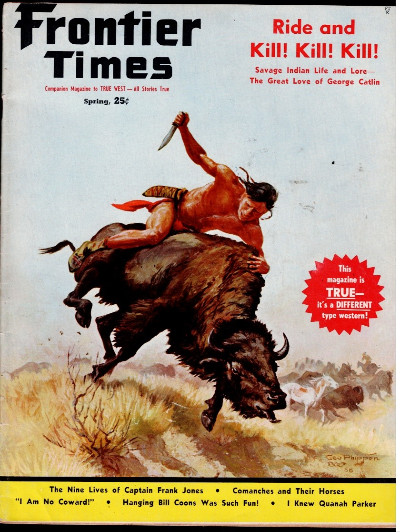 Frontier Times Magazine Spring 1960 Very Good+ Condition